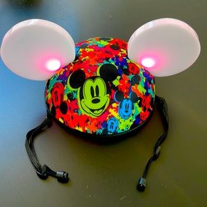 Disney Parks World of Color Glow With The Show Mickey Mouse Light Up Ears